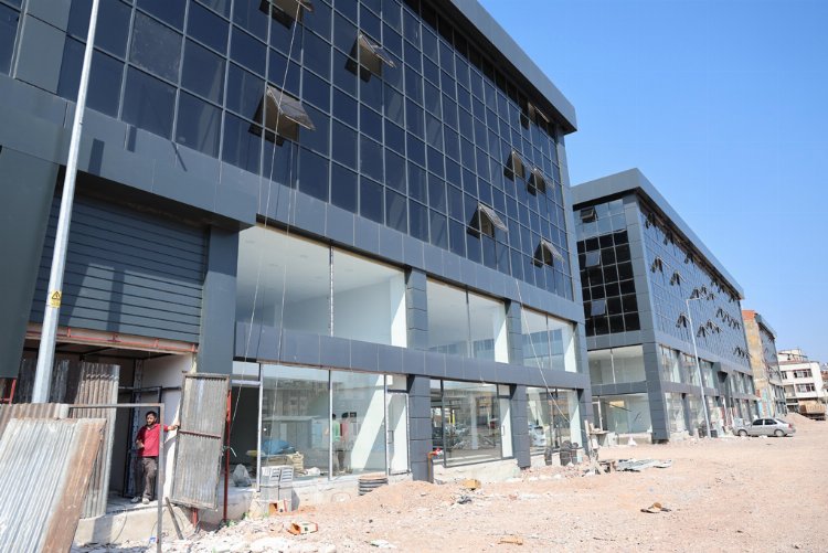 Sivas'ta Eski Sanayi'de tapular veriliyor