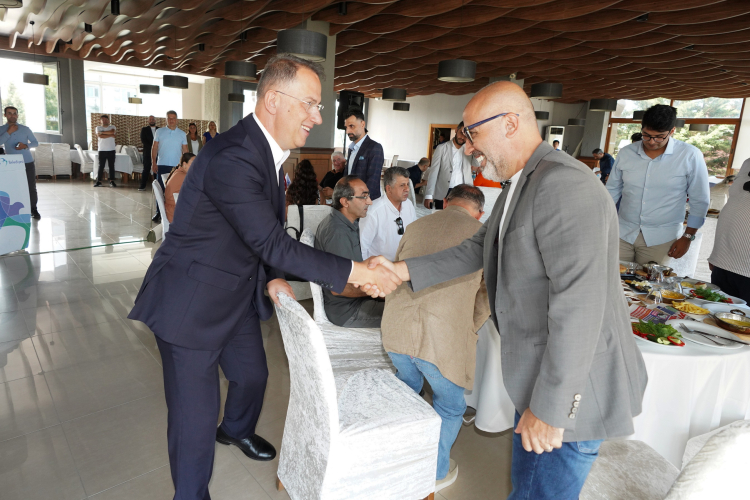 Başkan Çalık basınla buluştu