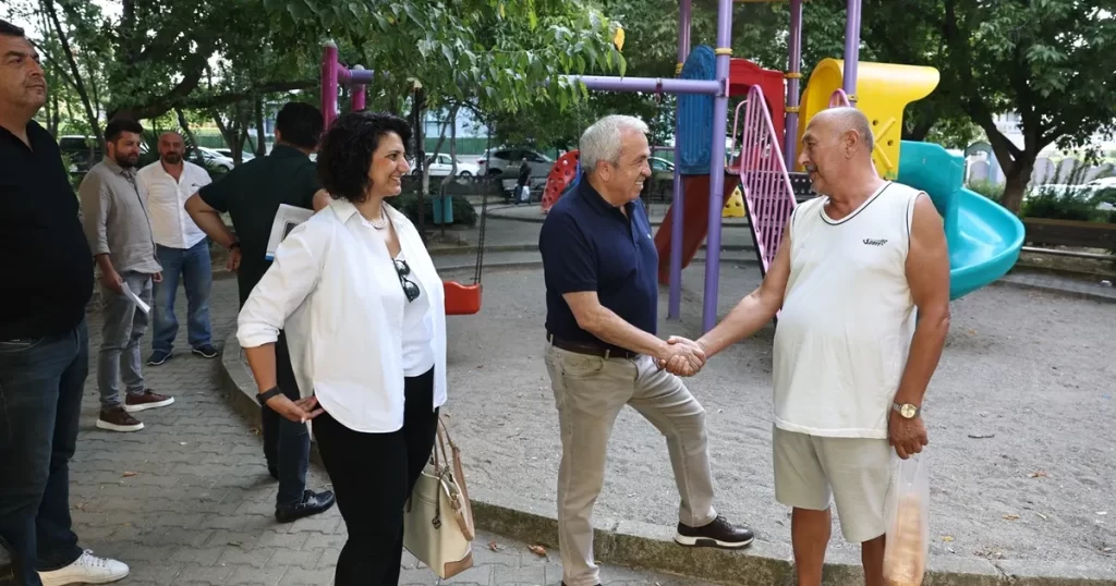 Başkan Şadi Özdemir’den Nilüfer’in parklarına yerinde inceleme