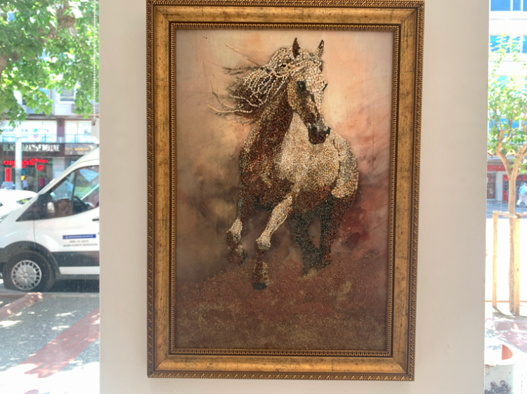 Doğal taş tablolara Bursa’da yoğun ilgi