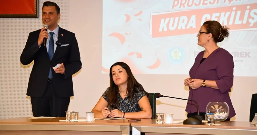 Manisa’da Spilkent’te kura çekimi yapıldı