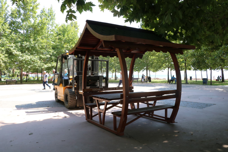 Dilovası'nda Tavşancıl Sahil Parkı yenileniyor