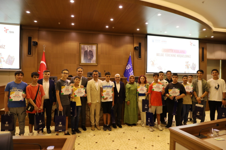 Bursa'da sertifika heyecanı