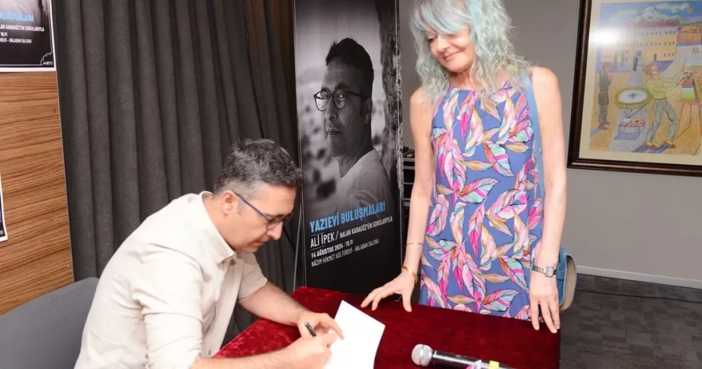 Ali İpek Yazıevi Buluşmaları’nda – İGF HABER