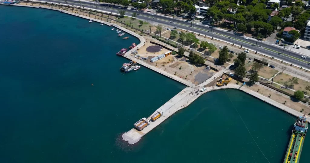 Aliağa Yolcu İskelesi için çalışmalara başlandı
