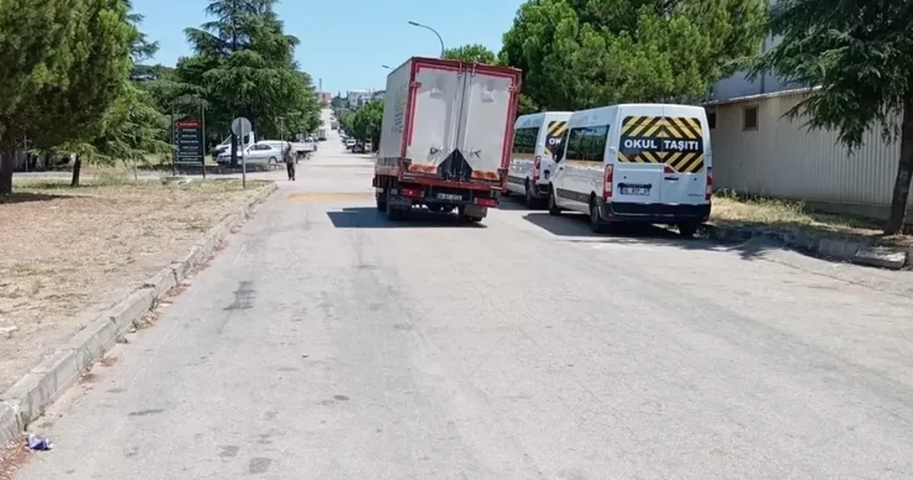 Bursa’da tehlikeli yolculuk