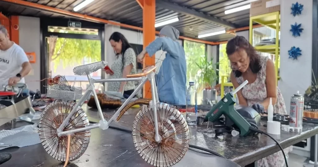 Kadınların hayali sanata dönüştü