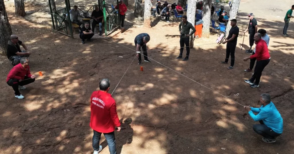 Konya’da gaziler kampta moral buldu