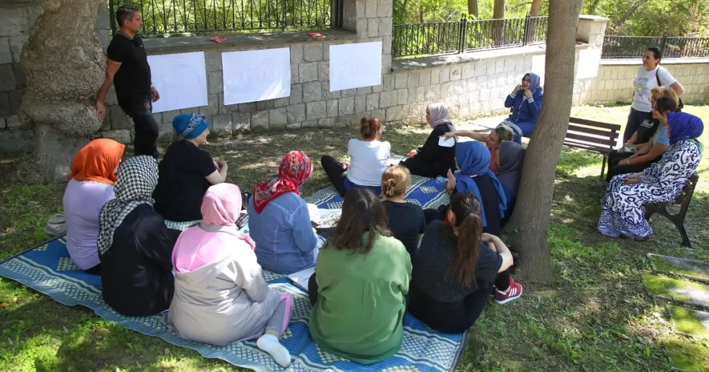 Melikgazi Belediyesi sağlıklı yaşam ve farkındalık kampı düzenledi