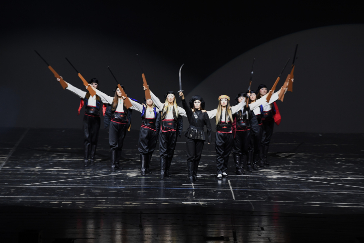 Bursa Osmangazi’de “Zafere 1 Kala” gösterisi