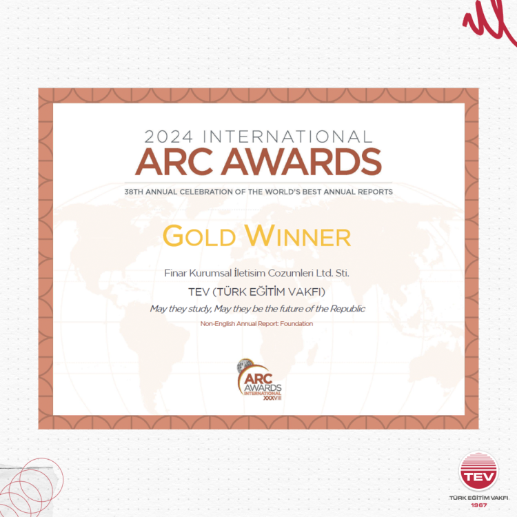 TEV'e uluslararası üç ödül