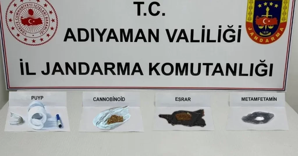 Adıyaman’da uyuşturucudan 18 şüpheli yakalandı