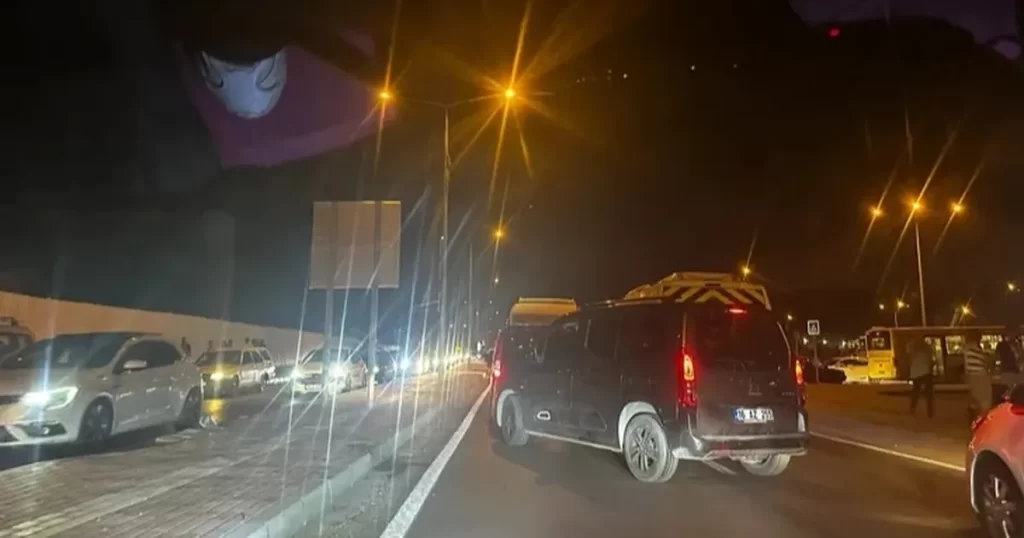 Bursa’da maç günü trafik yoğunluğu
