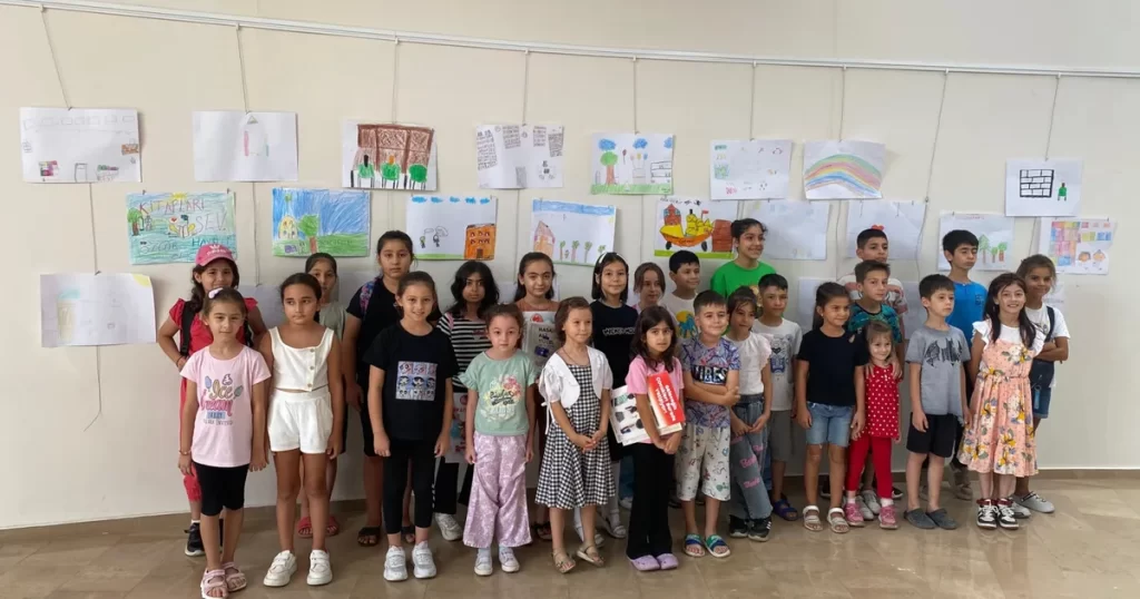 Çocuklar eğlenerek okuma sevgisi kazandı       