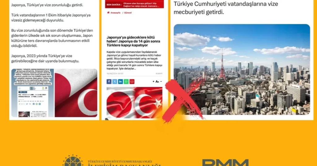 Japonya’dan Türkiye’ye vize zorunluluğu iddiası!