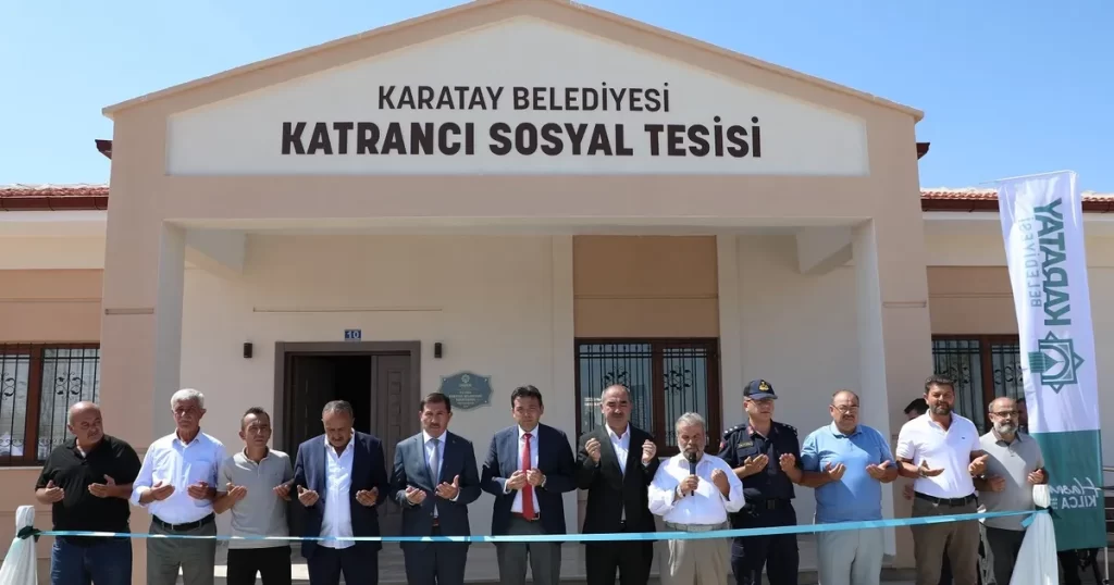 Katrancı Sosyal Tesisi hizmete açıldı
