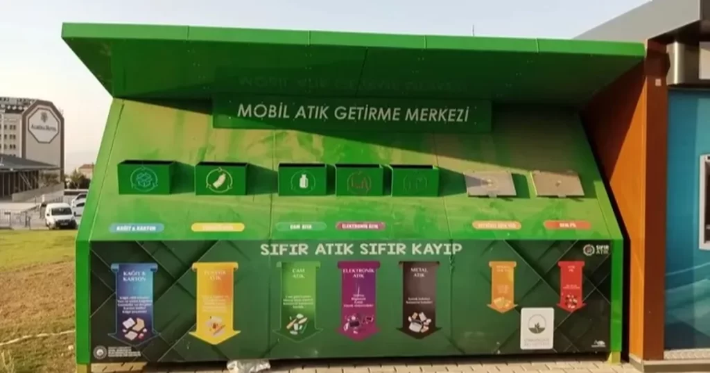 Mobil Atık Getirme Merkezi Bursalılardan tam not aldı