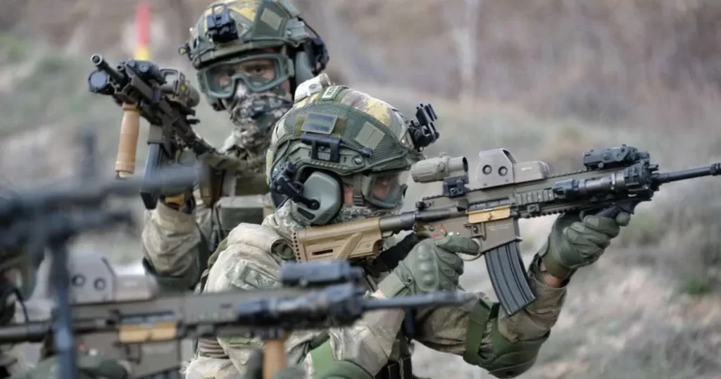 Irak ve Suriye’nin kuzeyinde 6 terörist etkisiz!