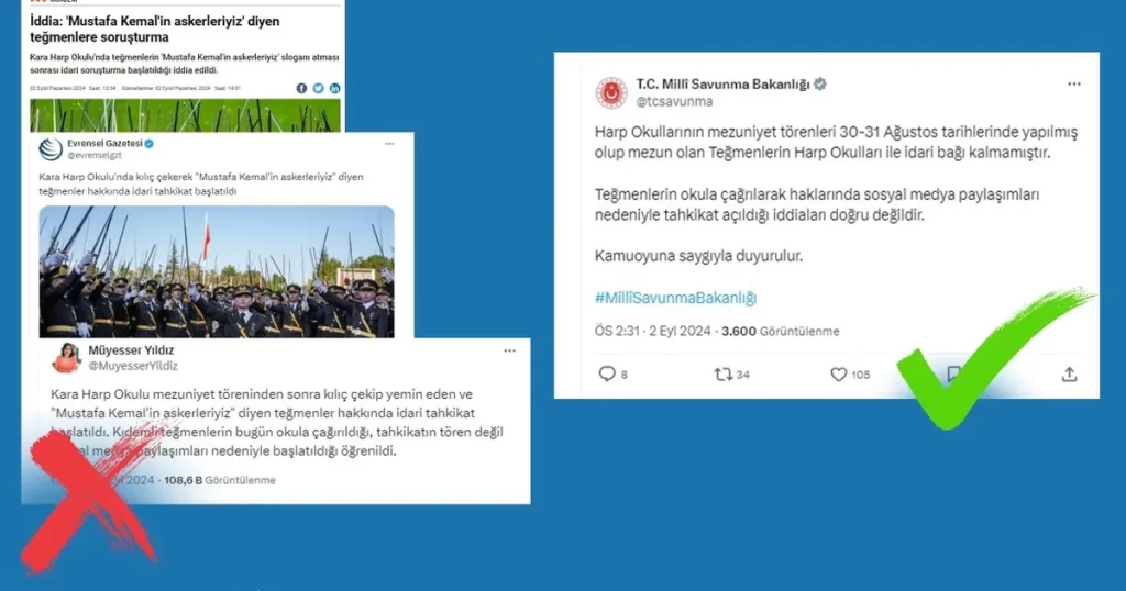 Teğmenler hakkında tahkikat açıldı mı?