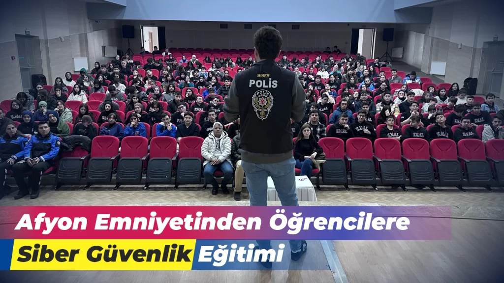 Emniyetten Öğrencilere Siber Güvenlik Eğitimi