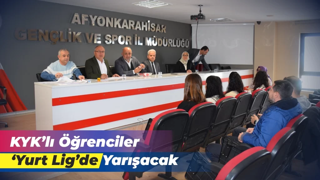 KYK’lı Öğrenciler Yurt Ligde Yarışacak