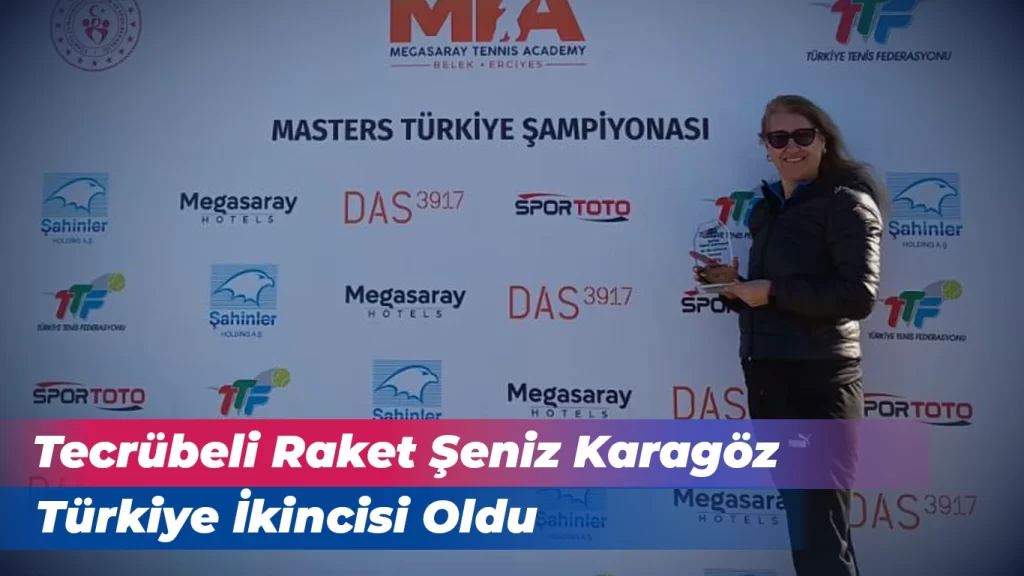 Tecrübeli Raket Şeniz Karagöz Türkiye İkincisi