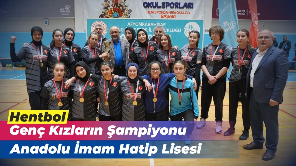Hentbol Genç Kızlarda Şampiyon Anadolu İHL