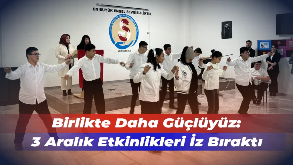 3 Aralık Etkinlikleri İz Bıraktı